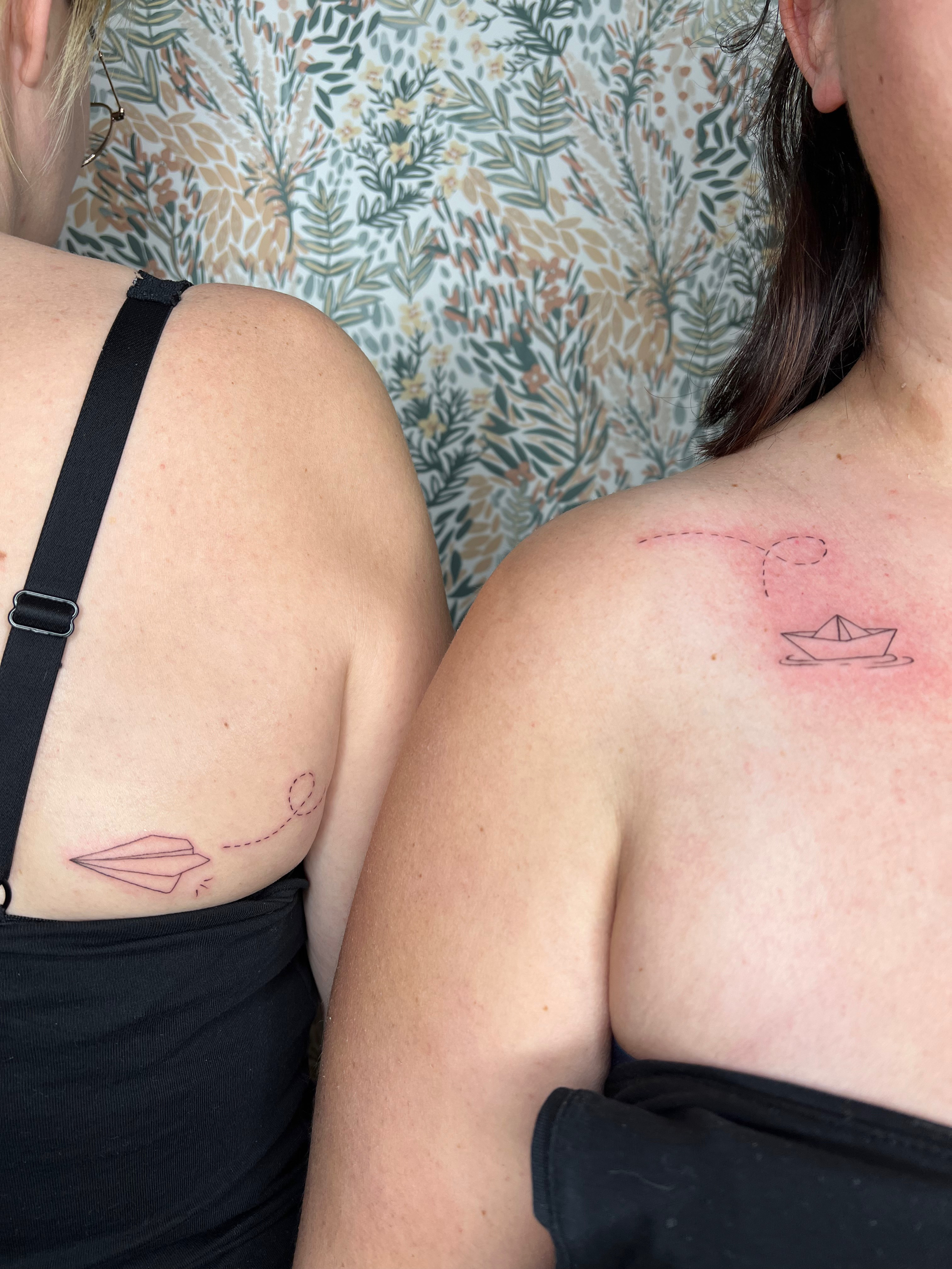 Matching tattoo pour Johanna et Aurélie
