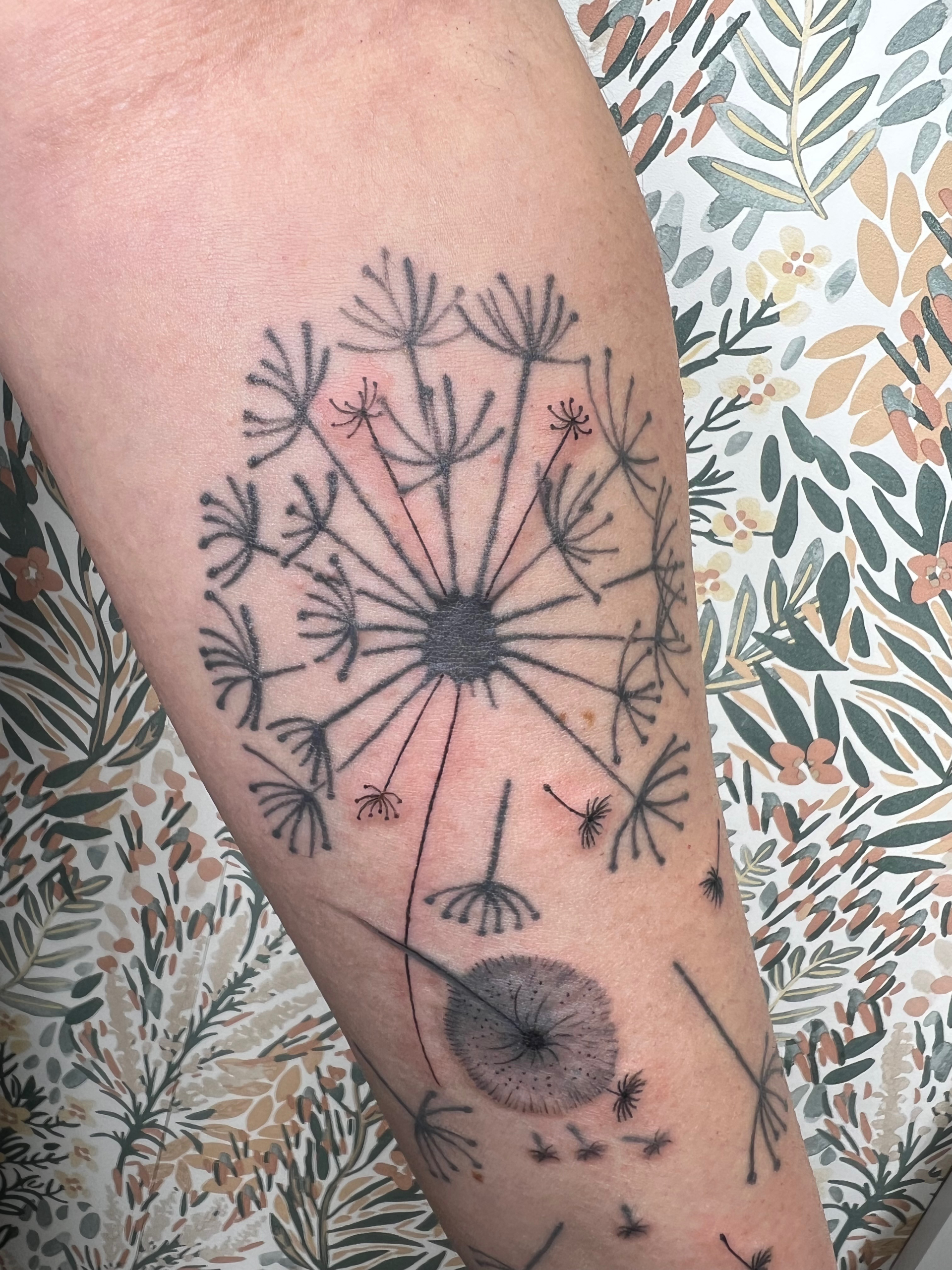 Embellissement du tatouage de Johanna