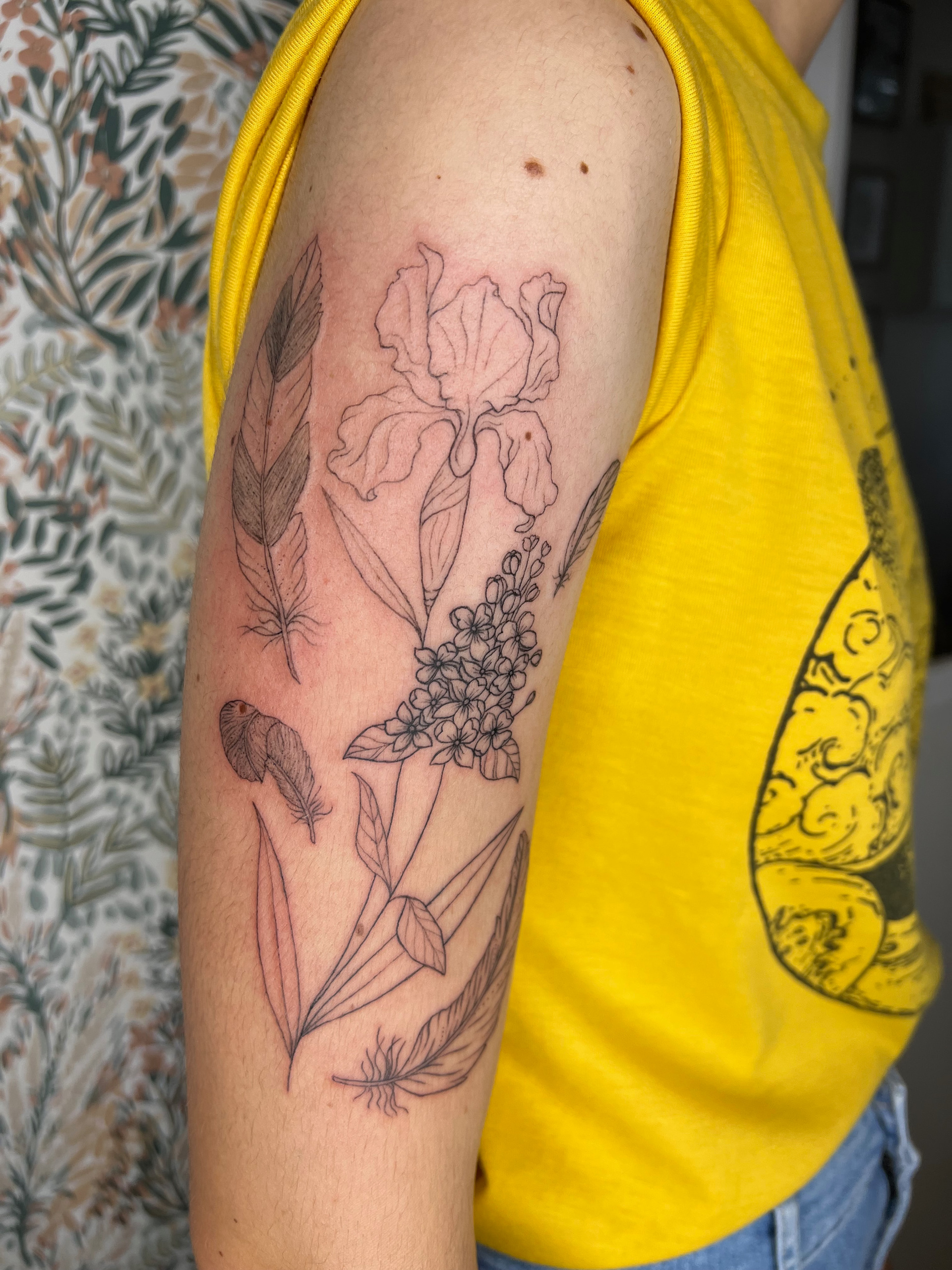 Derrière le tatouage d'Anaïs, un amour pour ses poules