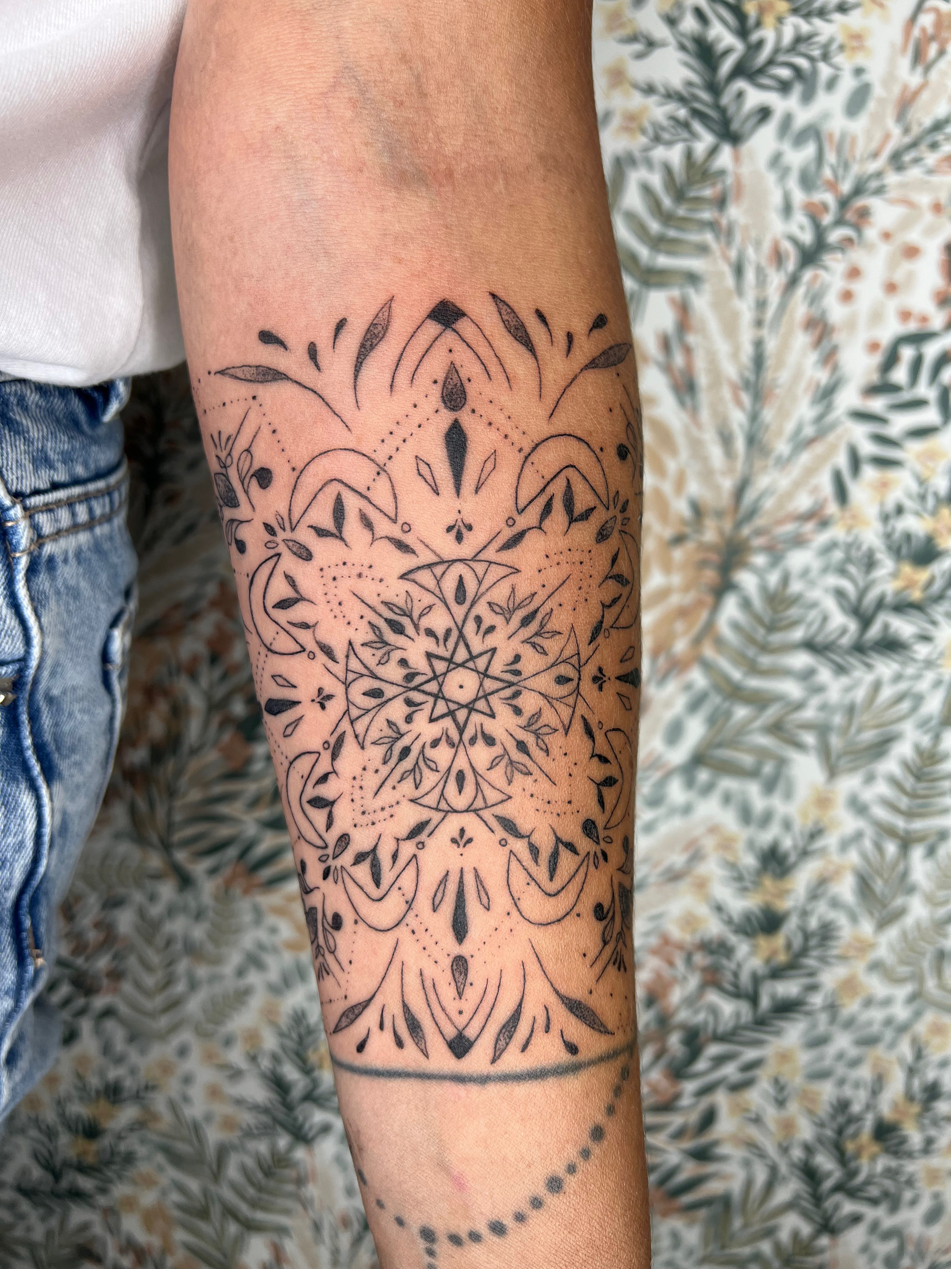 Un tatouage symbolisant la famille pour Carole
