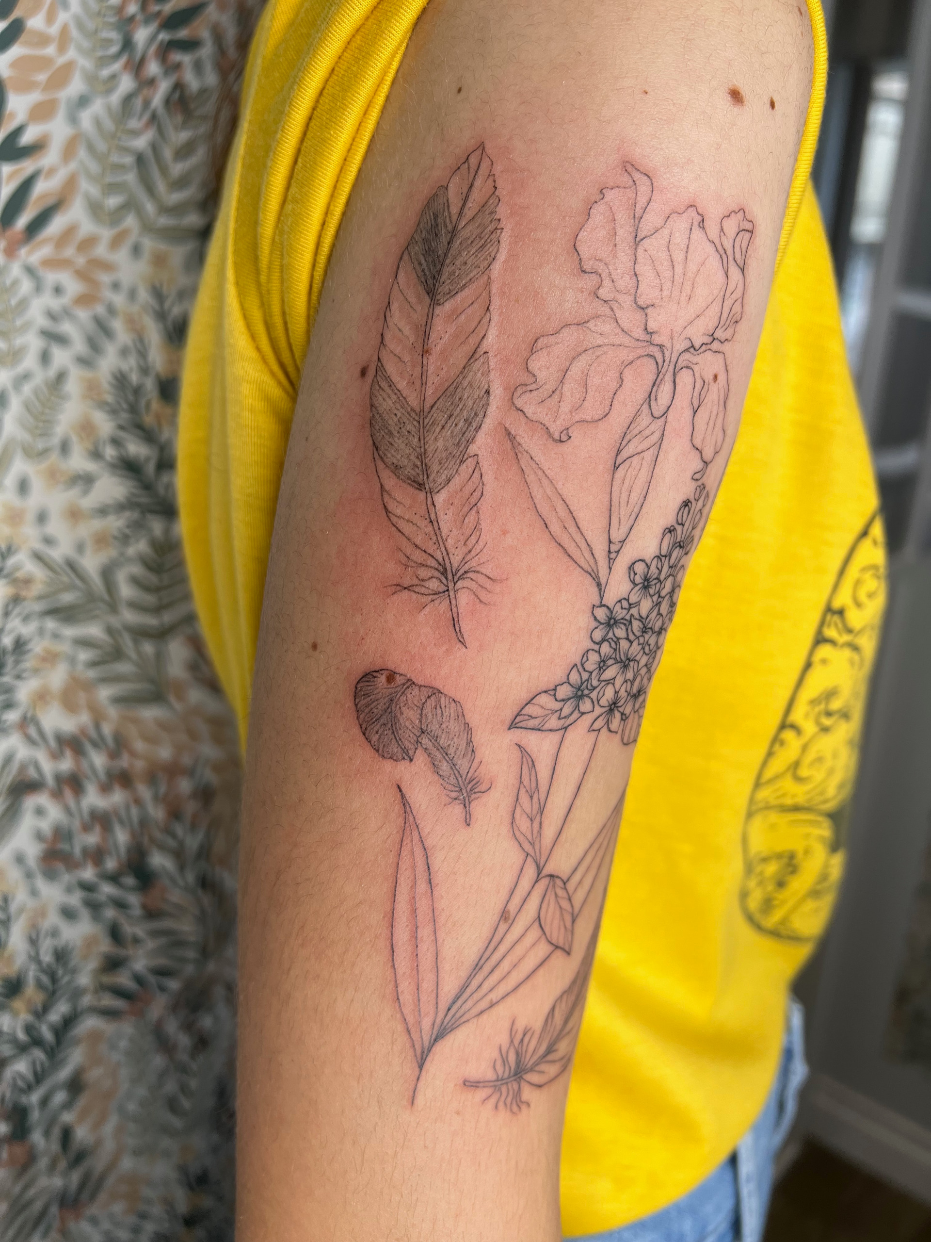 Derrière le tatouage d'Anaïs, un amour pour ses poules