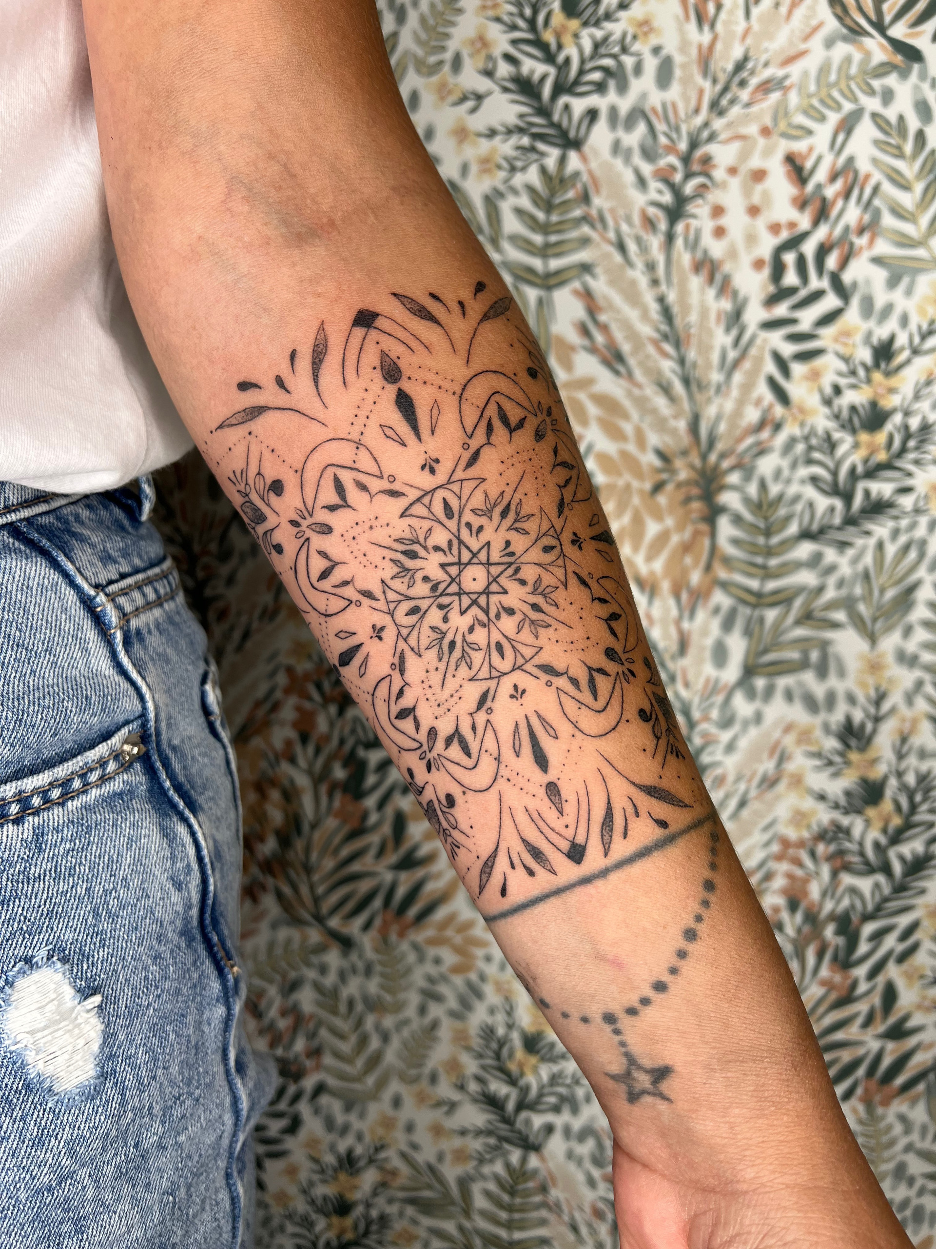 Un tatouage symbolisant la famille pour Carole