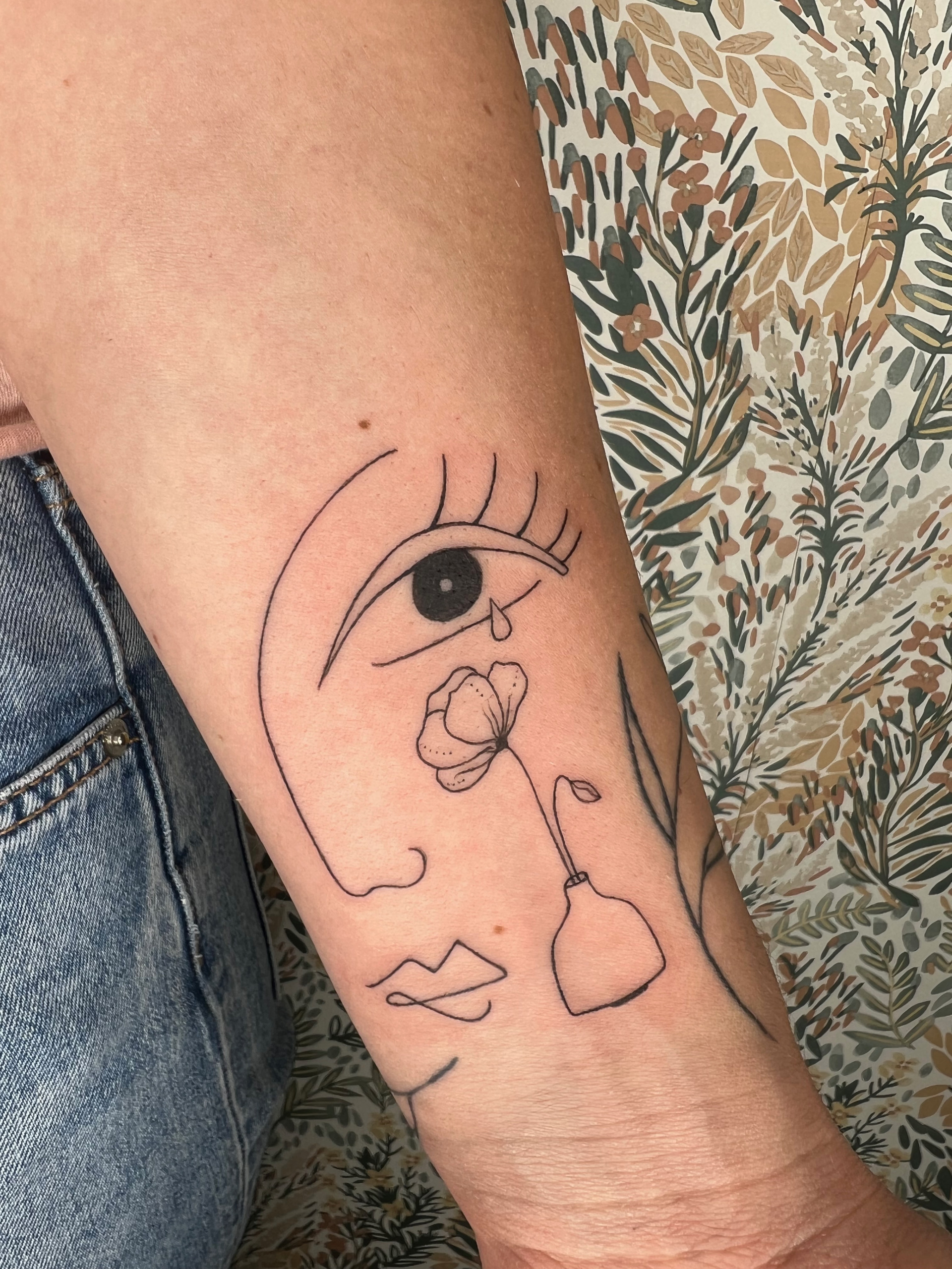 Tatouage personnalisé tout en symbolique pour Azaline