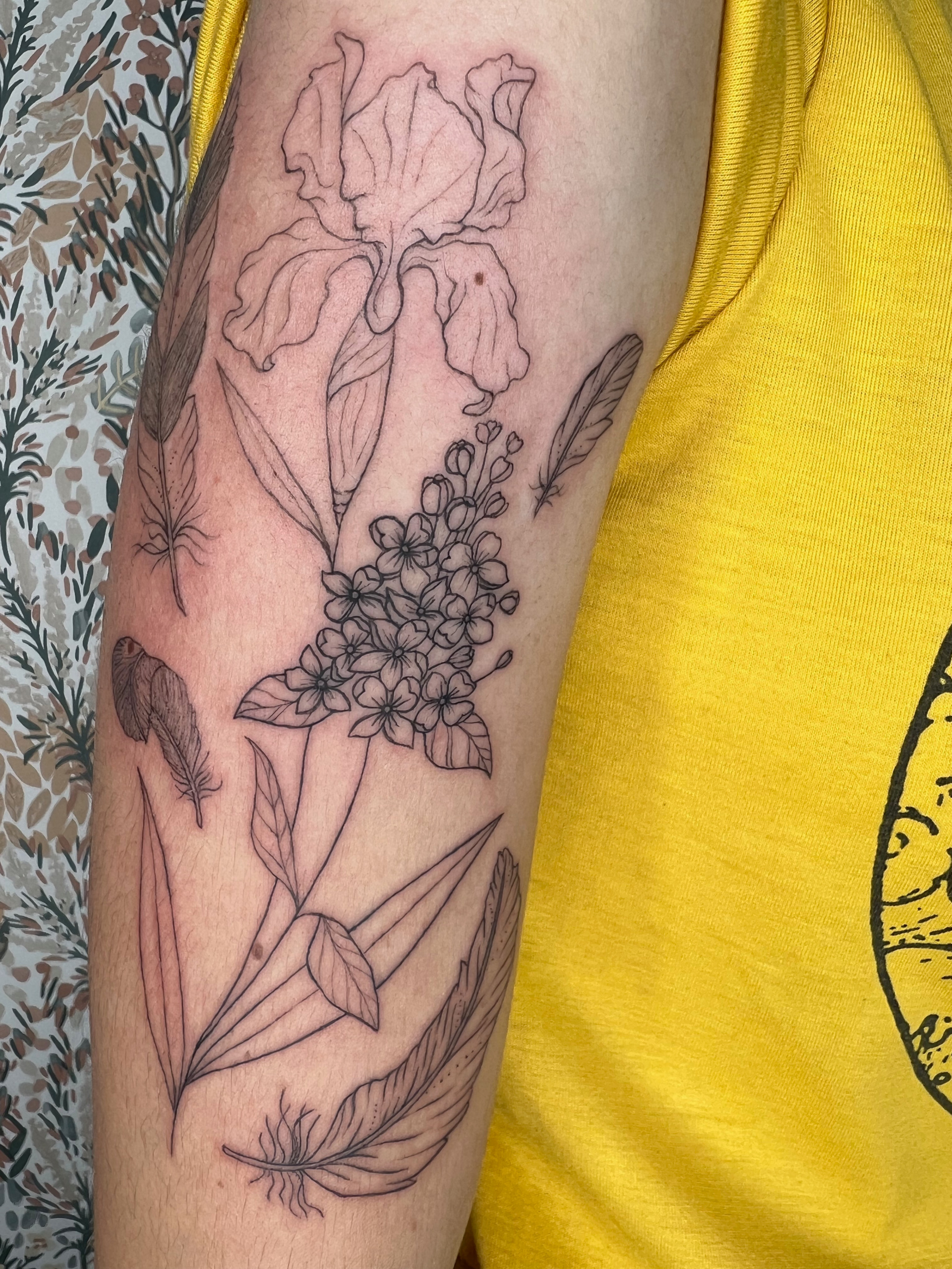 Derrière le tatouage d'Anaïs, un amour pour ses poules
