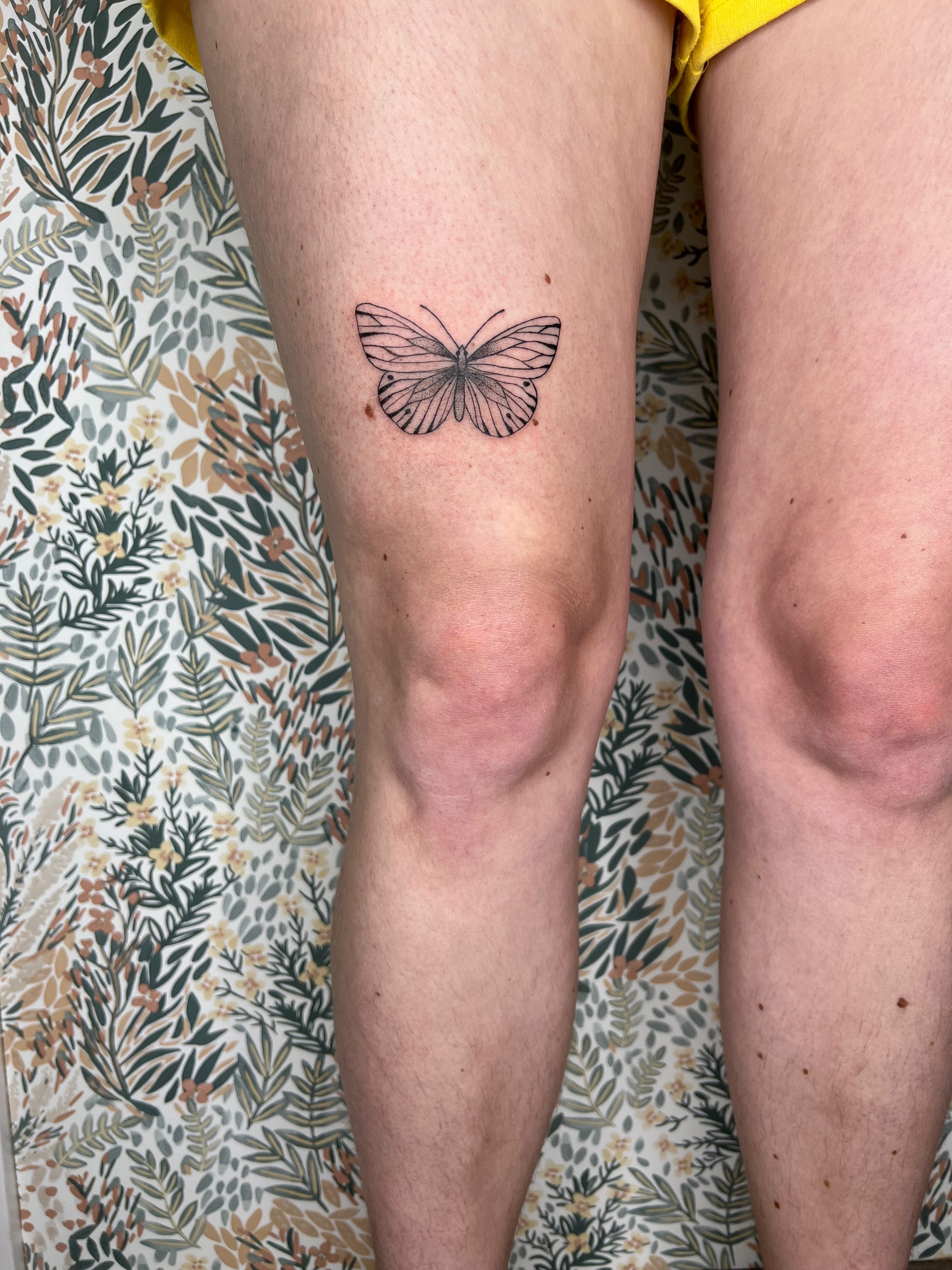 Tatouage Flash papillon pour Laura