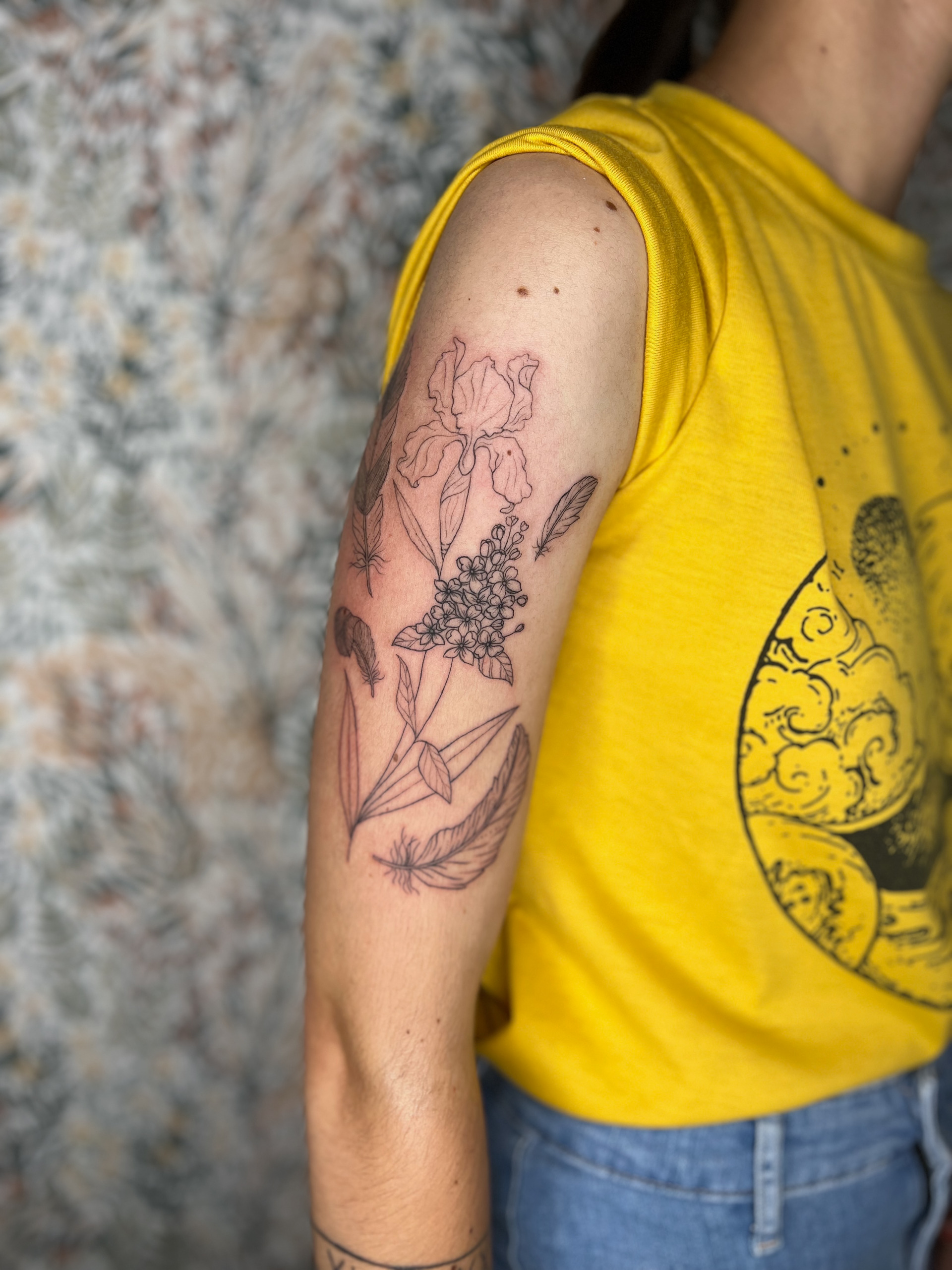 Derrière le tatouage d'Anaïs, un amour pour ses poules