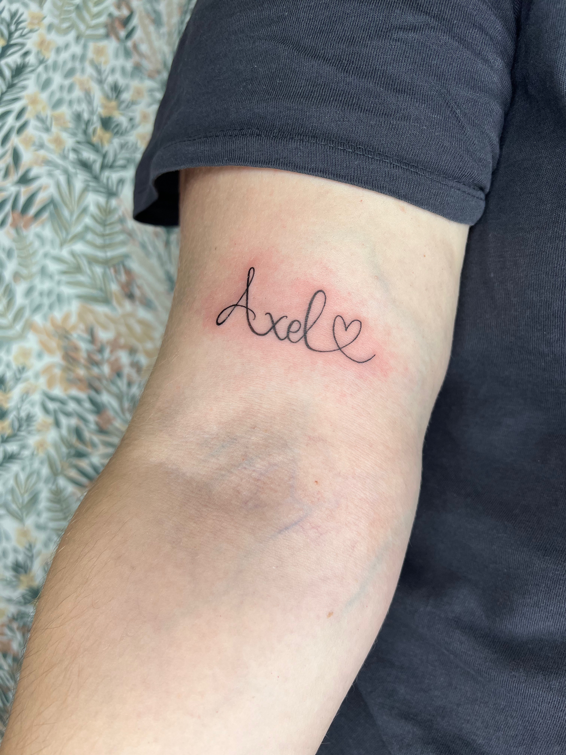 Tatouage personnalisé pour Marine