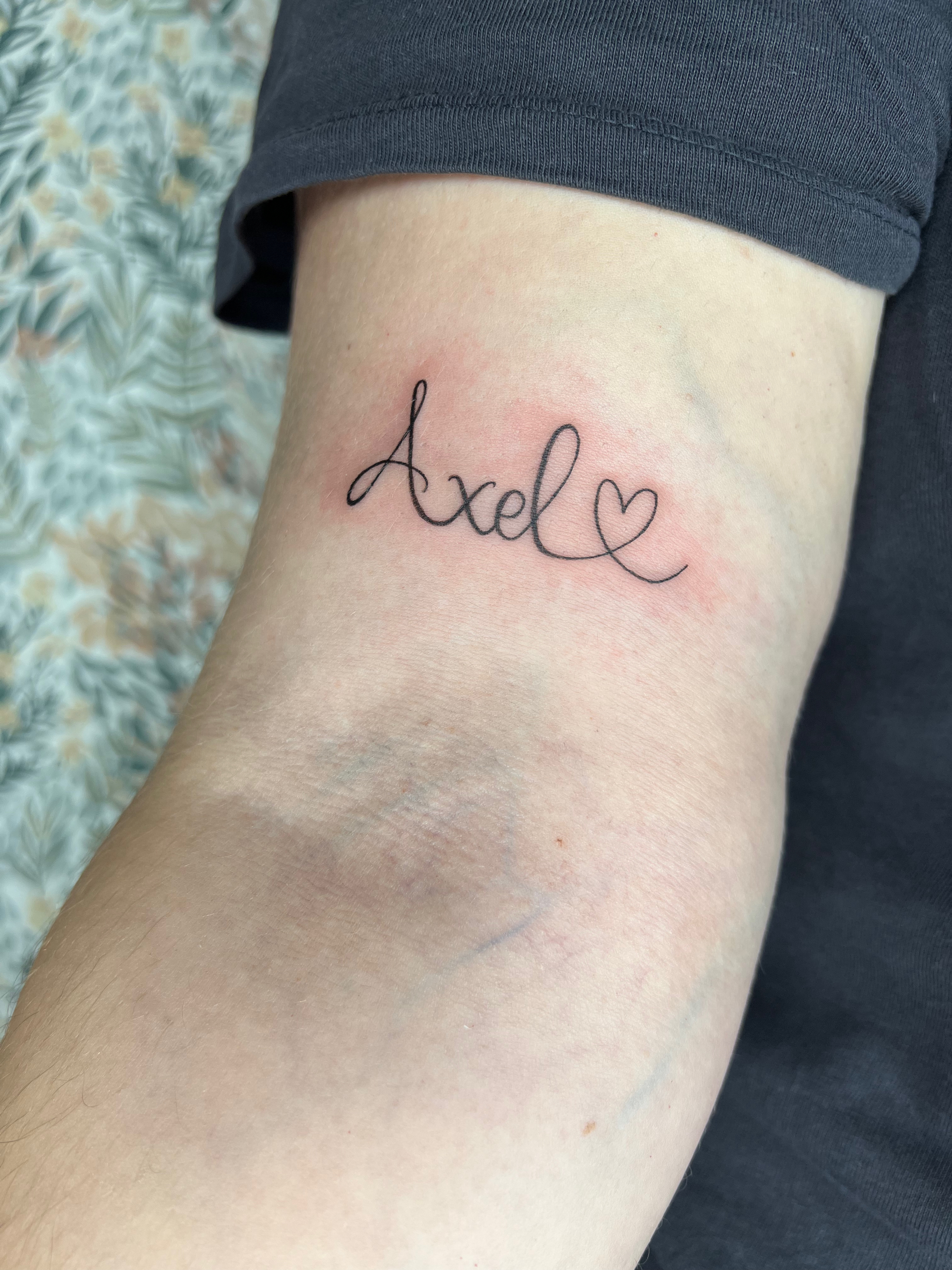 Tatouage personnalisé pour Marine