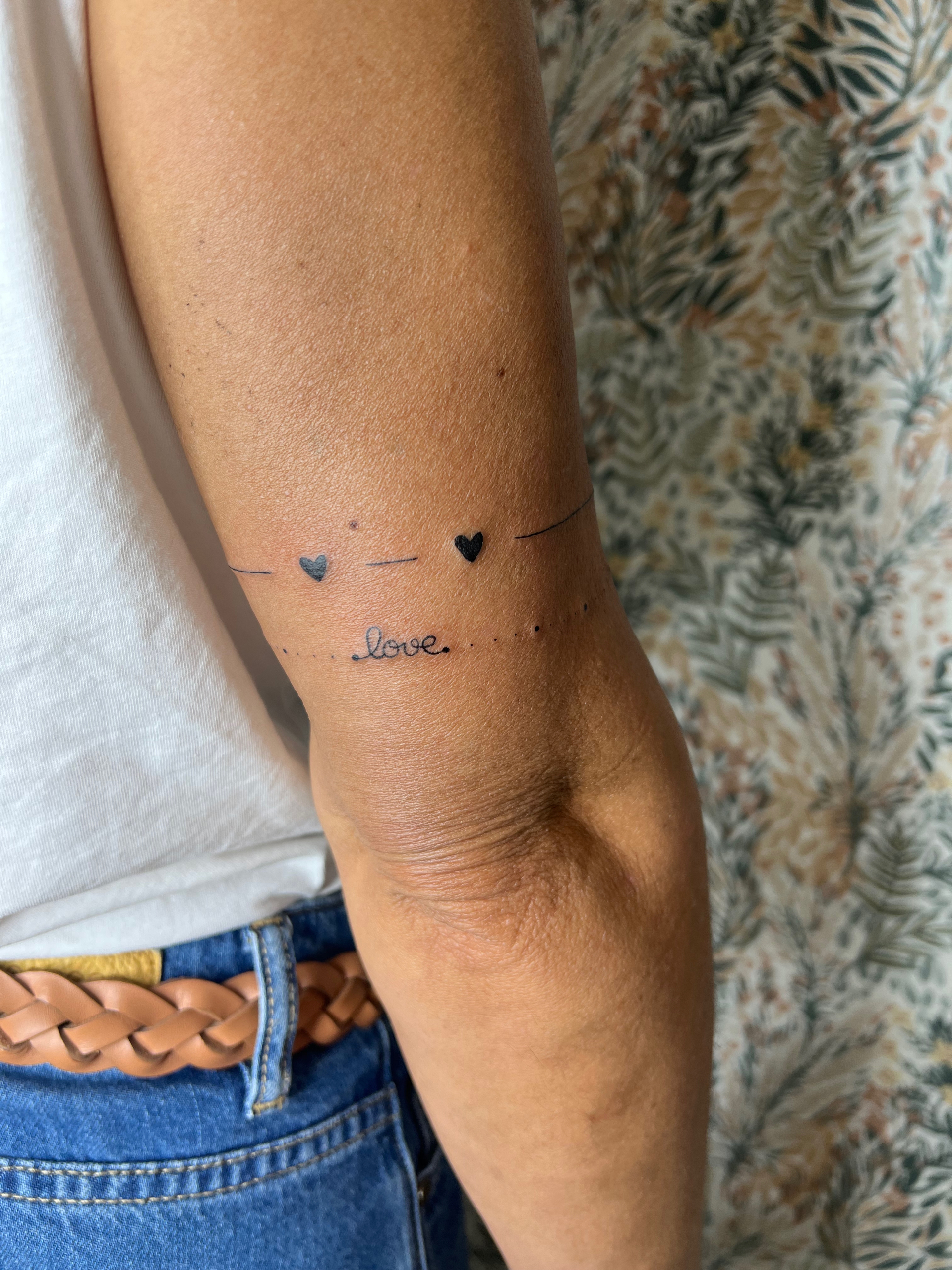Tatouage personnalisé pour Karine